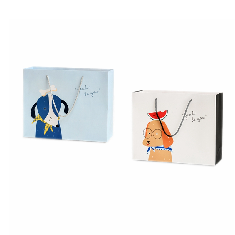 Luxury printed gift custom printed shopping paper bag