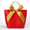 Wholesale Fancy personalized customized jewelry paper gift bag with handles for wedding