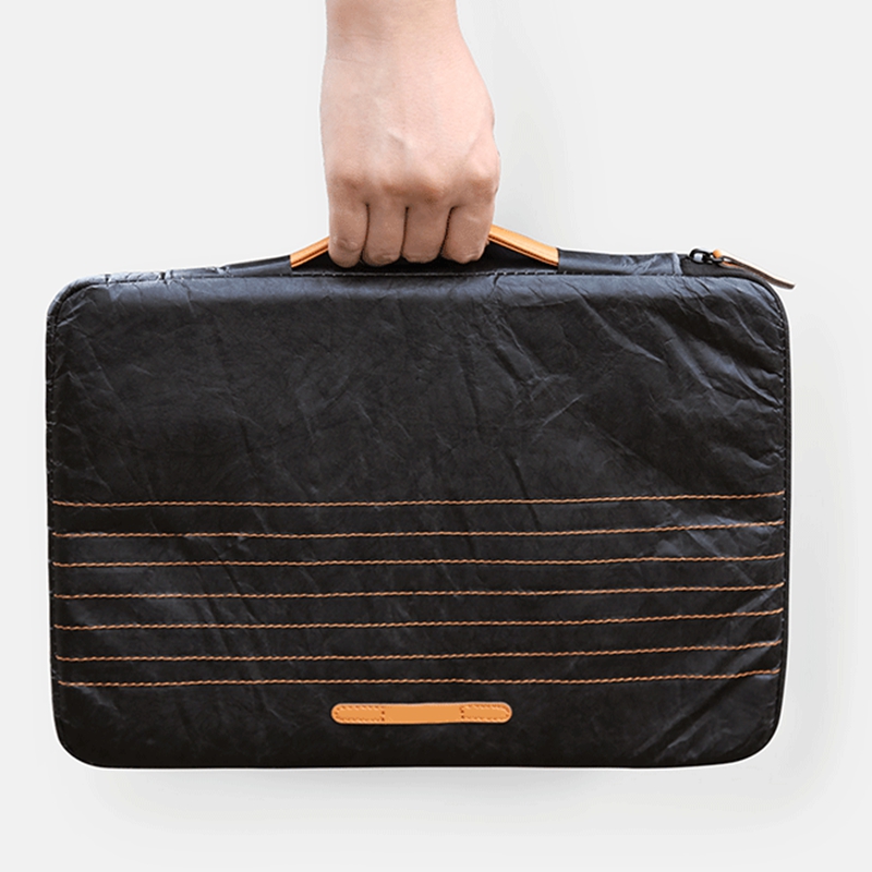 Strong reusable natural eco friendly breathable soft comfortable computer storage bag waterproof tyvek shopping bag