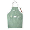 Superior Washed Canvas Cowhide Leather Tooling Apron