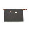 Wholesale Durable Denim Fabric Waist Apron With Cowhide Straps