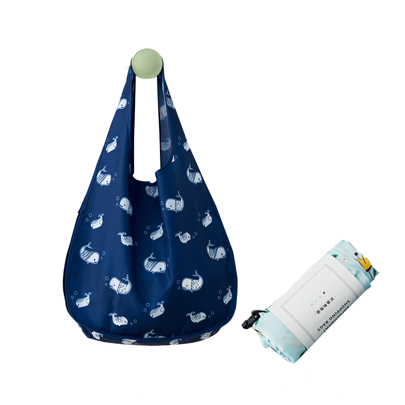 Waterproof foldable lightweight polyester package bag
