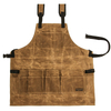 Heavy Duty Factory Use Waxed Canvas Tool Apron for Worker