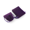 Customize wholesale velvet suede small drawstring bag gift jewelry pouch 