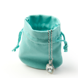 Hot product candy jewelry velvet drawstring bag 