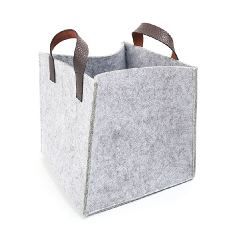 Amazon best selling different sizes customized soft felt shopping bag