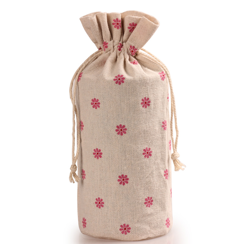 Factory profession custom breathable eco friendly linen tote shopping bag