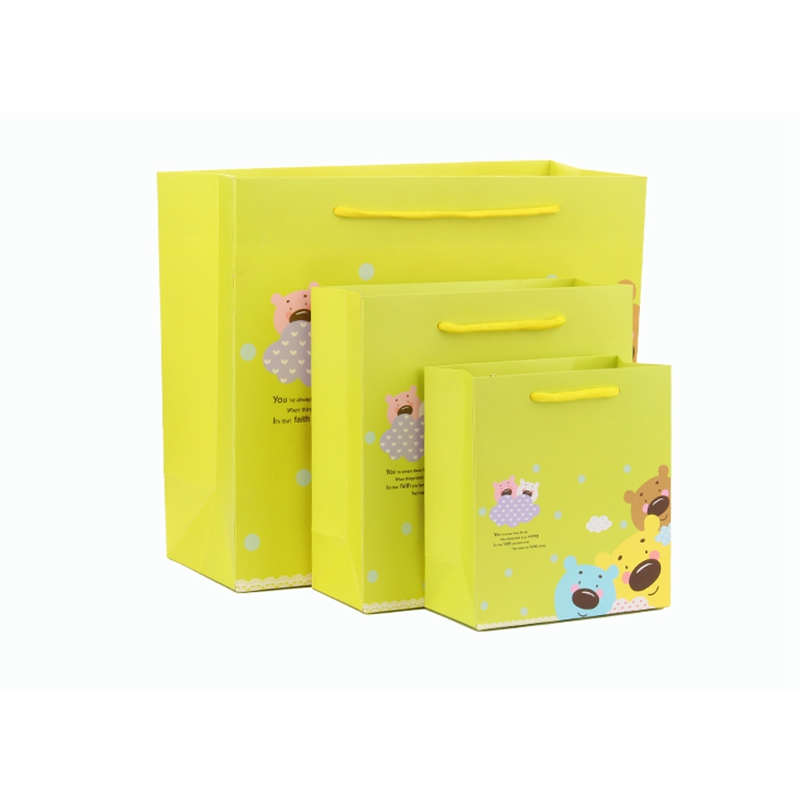 Reusable eco custom logo printed brown paper bag paper shopping bag paper gift bag