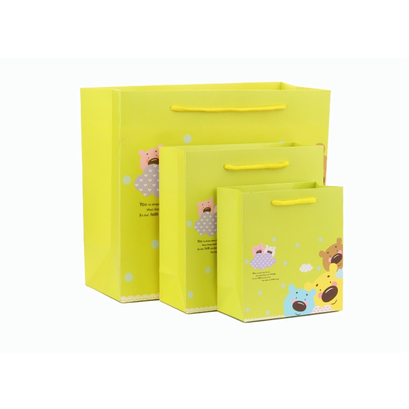 Reusable eco custom logo printed brown paper bag paper shopping bag paper gift bag