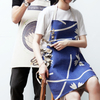 Japanese style high end thick cotton linen apron Home fabric apron cafe painter work apron