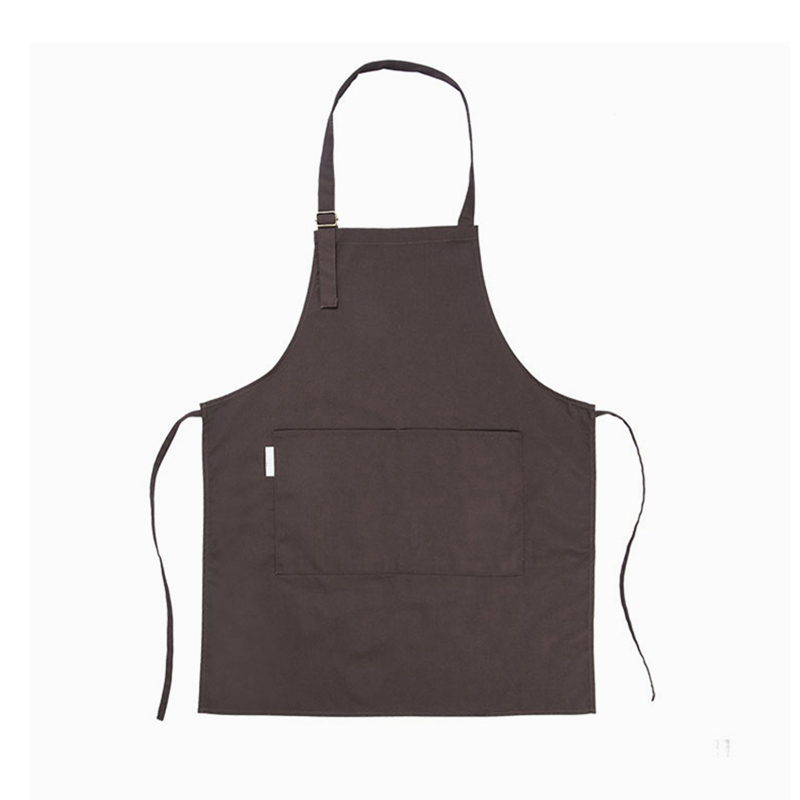 Logo Custom Stylish Supermarket Workwear Canvas Work Kitchen Apron