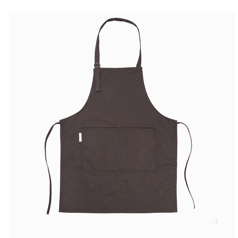 Logo Custom Stylish Supermarket Workwear Canvas Work Kitchen Apron