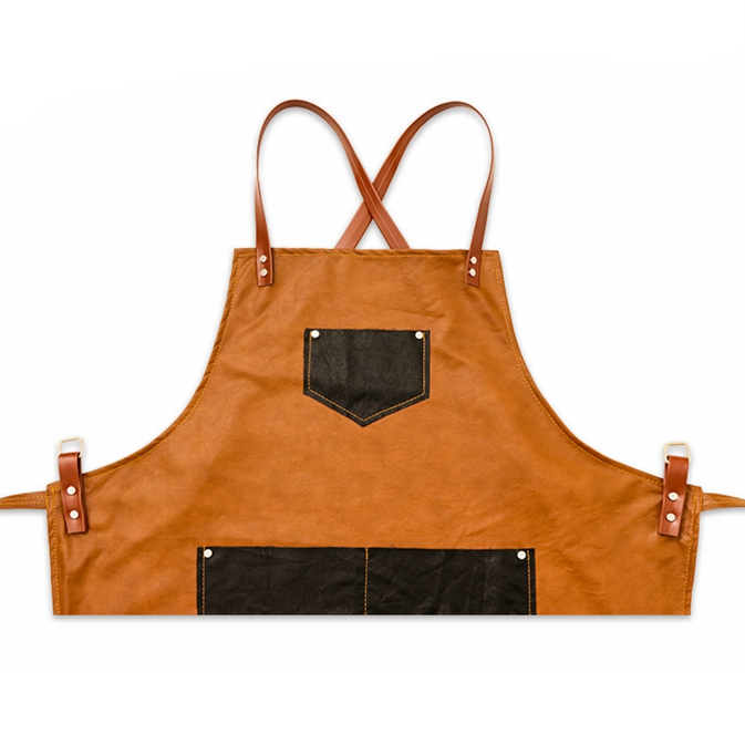 Waterproof anti-oil dustproof workshop work apron multifunction household cooking apron garden cleaning apron