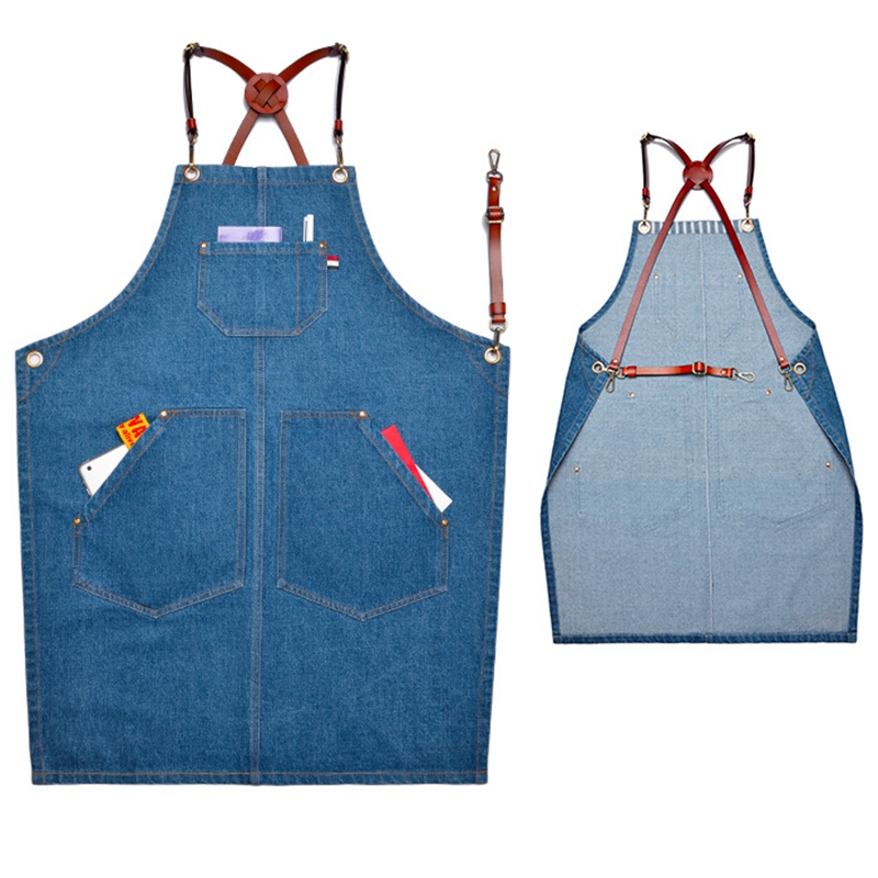 Hot Sale Simple Superior Multipurpose Jeans Work Apron