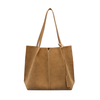 Hot sale new style fashion portable large capacity pu tote shopping bag for women