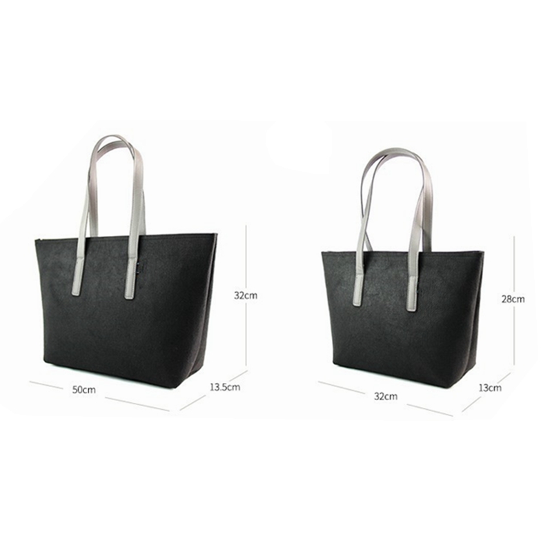 Wholesale high quality new design durable felt bag for shopping 