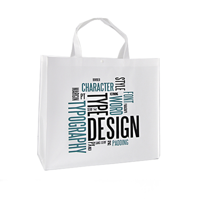New environmentally friendly custom letter portable non woven shopping bag