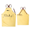 Popular Colorful Superior Canvas Fabric Leather Straps Work Apron