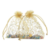Customized cheap bags wholesale organza drawstring gift bags for wedding
