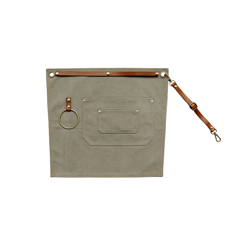 New Design Fashionable Gardening Barber Salon Work Use Thick Canvas Tool Waist Apron