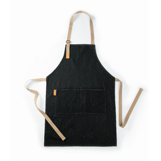 Promotional cheap cooking wear resistant and anti oil restaurant chef and waiter work cleaning apron