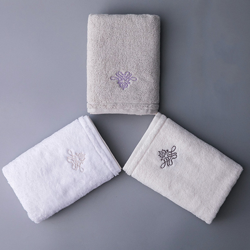 Factory profession custom 100% cotton soft and comfortable hotel bath towel 