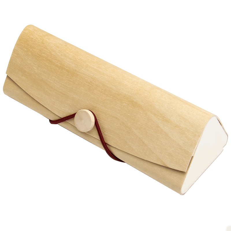 New design multifunction foldable eco friendly portable recycled cork glasses case