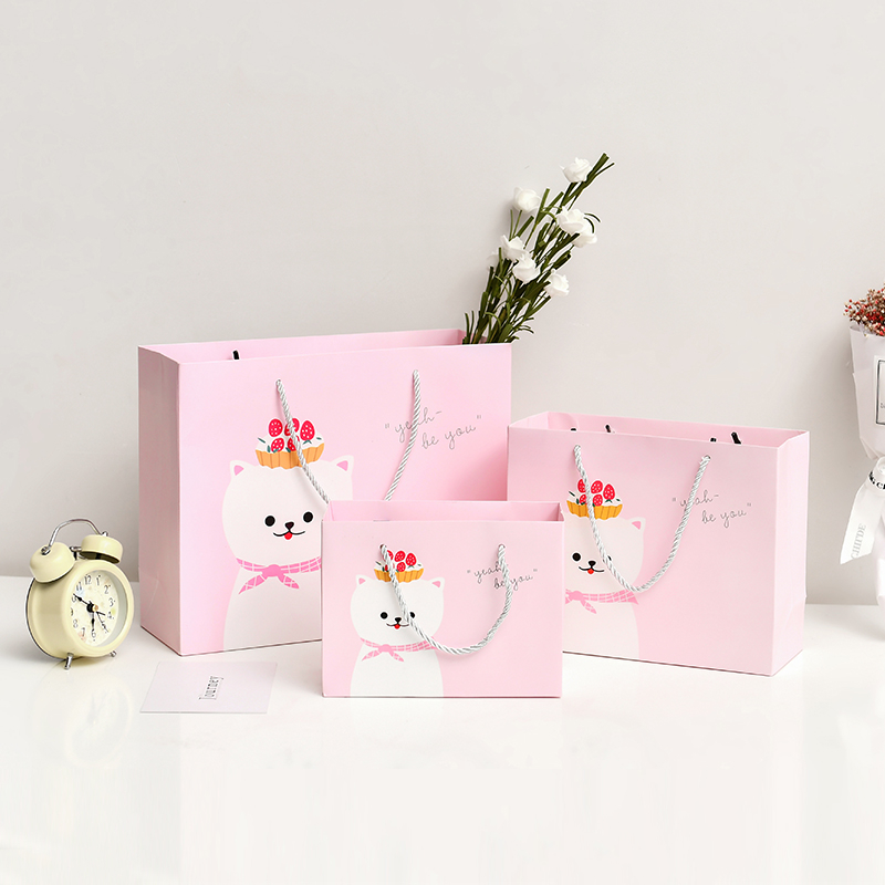 Luxury printed gift custom printed shopping paper bag