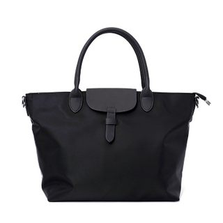 Custom logo printed fashional and durable oxford tote bag with multipurpose