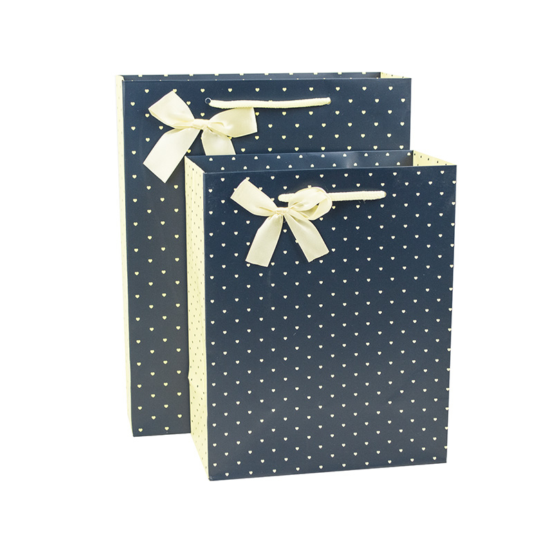 Factory cheap high quality luxury matte black custom printed retail paper gift bag for shopping