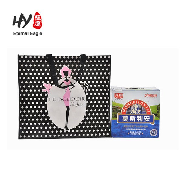 Laminated waterproof non woven shopping bag   