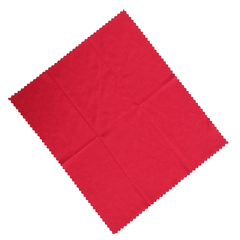 Simple no printing 100% polyester microfiber glasses cloth