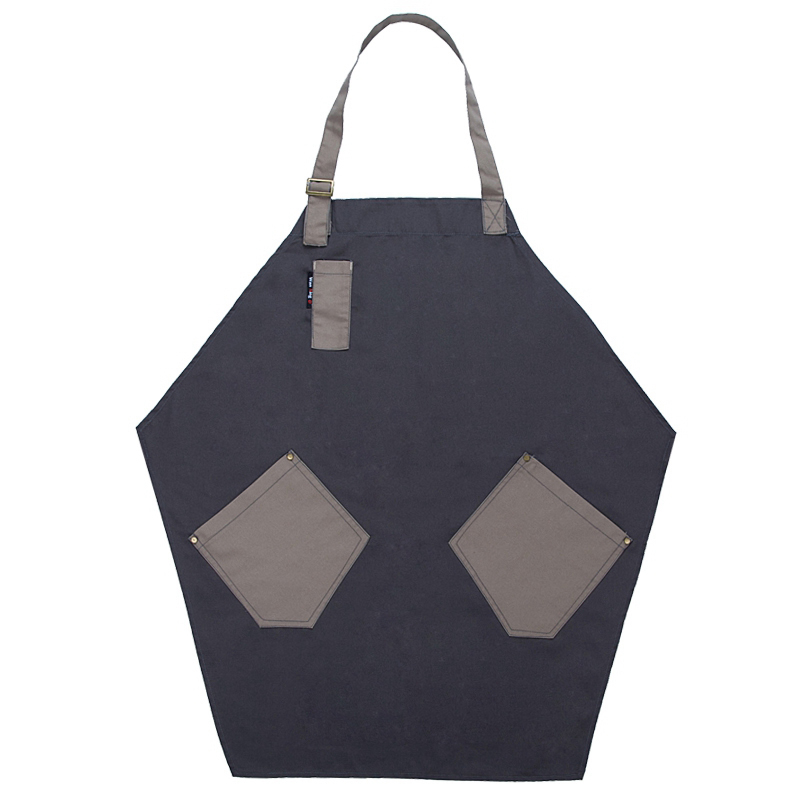 Adjustable Hang Neck Strap Comfortable Durable Canvas Work Apron Custom Logo