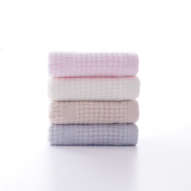 Factory logo printing custom 100% cotton face towel hand towel bath towel wholesale
