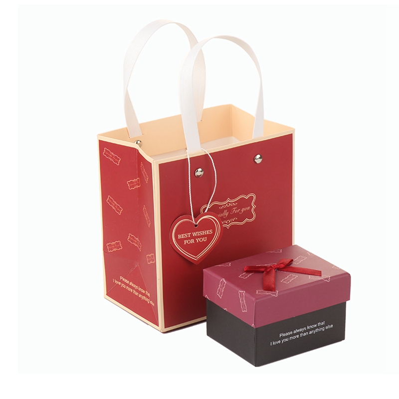 China supplier custom printed kraft paper bag with gift bag