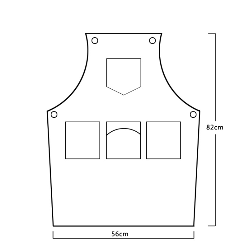 Professional Custom Heavy Canvas Multipurpose Work Apron