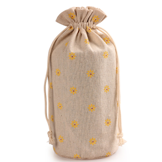 Factory profession custom breathable eco friendly linen tote shopping bag