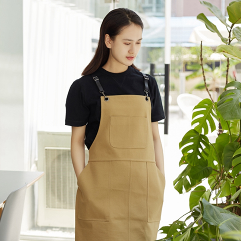 Original Household Canvas Fabric Restaurant Bakery Floral Gardening Design Work Apron