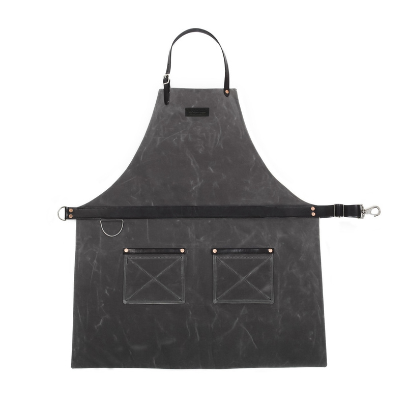 Custom Thicken Wear-resistant Waxed Canvas Carpenter Apron
