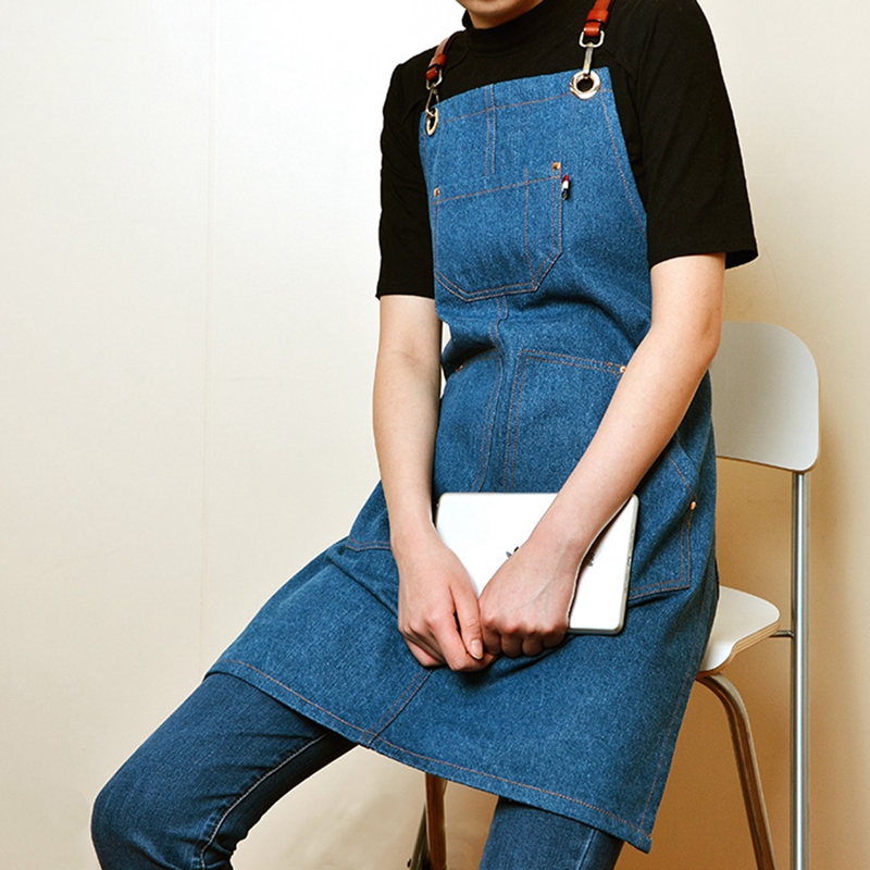 Hot Sale Simple Superior Multipurpose Jeans Work Apron