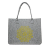Factory direct wholesale low price cheap eco friendly recycled felt shopping tote bag with strong load bearing