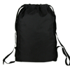 Custom polyester drawstring backpack waterproof outdoor sports light fitness football bag