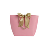 High-end delicate durable and waterproof kraft gift paper bag with customized logo