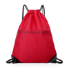 Waterproof portable polyester drawstring backpack for adult