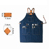 Wholesale Hot-selling Blue Denim Fabric Barbershop Jeans Work Apron