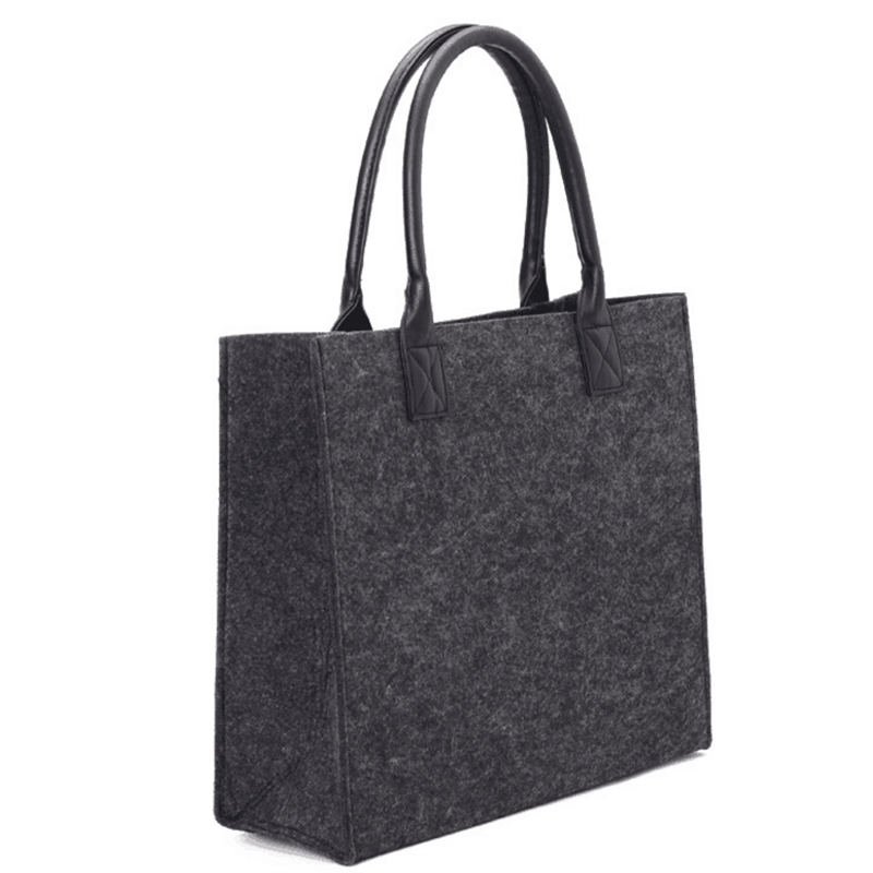 Hot products women leisure shoulder hand bag durable felt bag wholesale