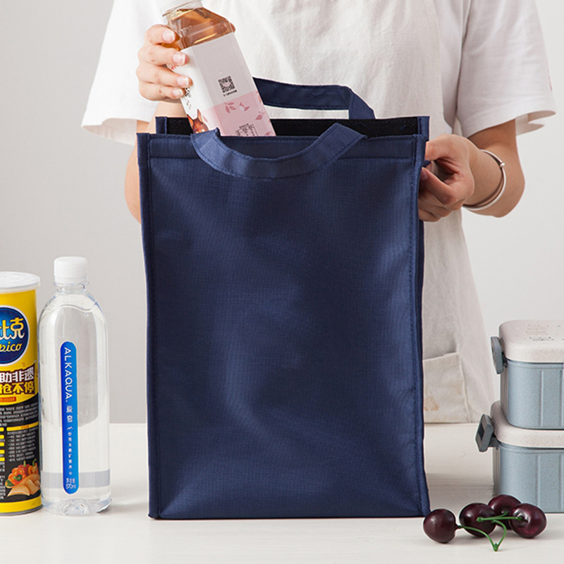 Thick waterproof aluminum foil Oxford cloth lunch box bag insulation Tote lunch bag