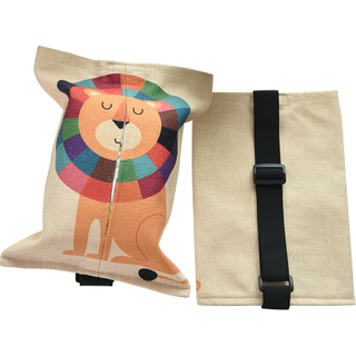 Car tissue box ins style receive cloth tissue bag chair back suspension and sun shield tissue bags