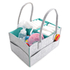 Felt Material Baby Diaper Large Capacity Handbag Eco Friendly Breathable Felt Storage Baskets With China Supplier