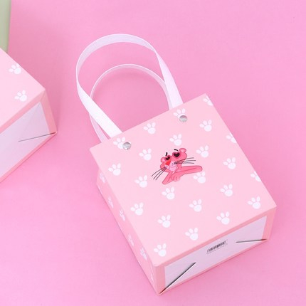 Custom luxury printed paper shopping bag with rope handle gift bag
